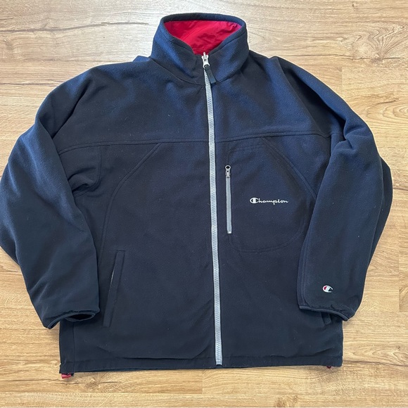 Champion Reversible Men's Jacket sz L - Picture 2 of 9
